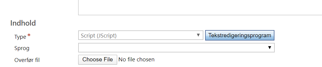 Open the editor